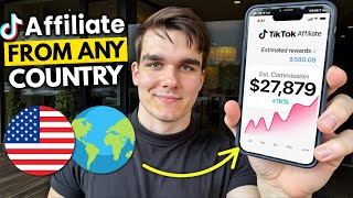 How to get TikTok Shop Affiliate from ANY Country 2026 | OUTSIDE USA