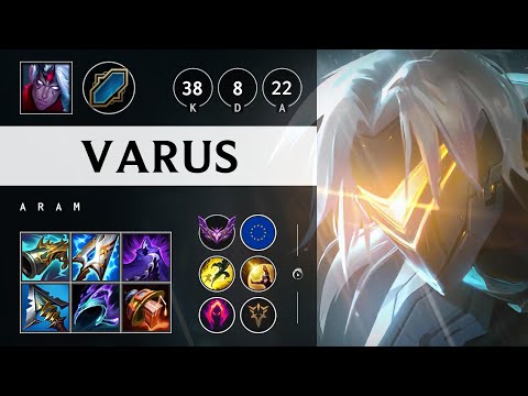 Varus ARAM: Triple Kill, Legendary - EUW Master Patch 14.16