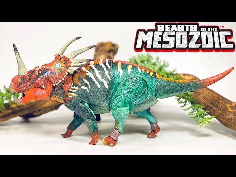 Beasts of the Mesozoic Ceratopsians Styracosaurus Review!! 1/18 scale