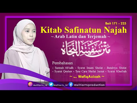 Full Lalaran kitab Safinatun Najah Arab latin dan terjemahan - Wafiq Azizah (bait 171 - 225)
