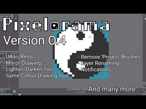 Pixelorama v0.4 Showcase