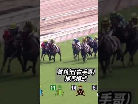 賀銘年搏馬模式啟動！