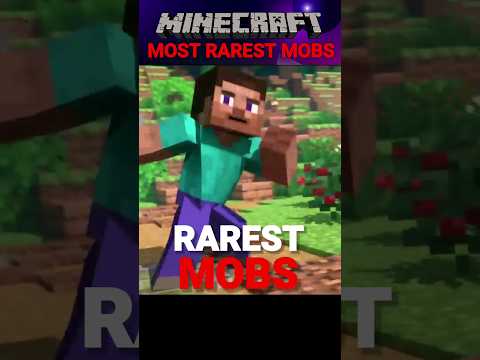 UNBELIEVABLE! Discover the RAREST Minecraft Mobs 🔥😱