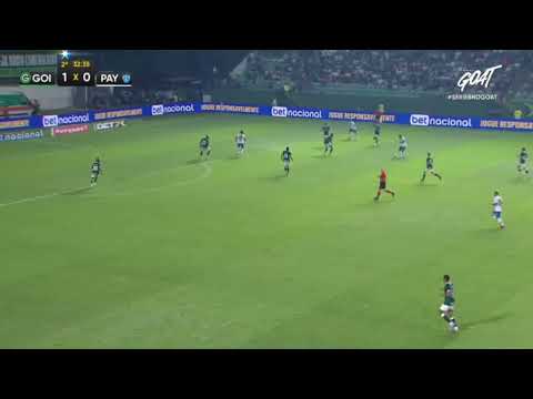 Esli Garcia marca em Goiânia; Paysandu 1x1 Goiás placar final.