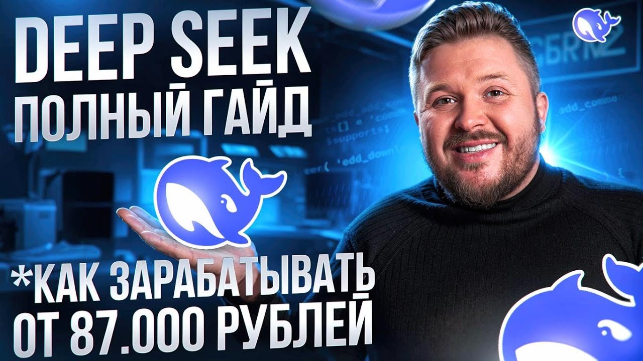 DEEPSEEK — полный гайд по заработку на новой нейросети | 2025 | Удаленная работа