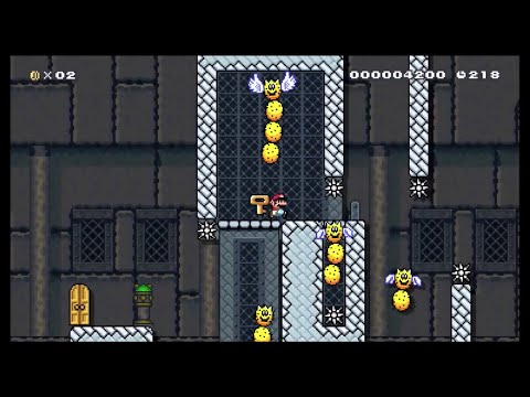 Mario Maker 2 - Castle of Distraught By ParrotDash (Me)