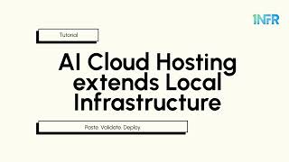 Deploy AI models faster with OneInfer Edge Cloud Hosting.