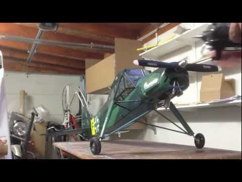 RC fieseler storch start saito FG 40  /2