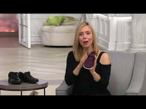 Clarks UnStructured Leather Lace-Up Sneakers - Un.Adorn Lace on QVC