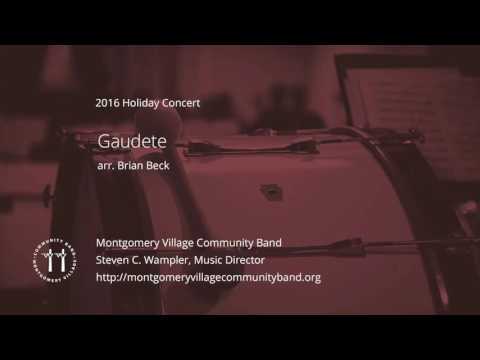 Gaudete - arr. Brian Beck