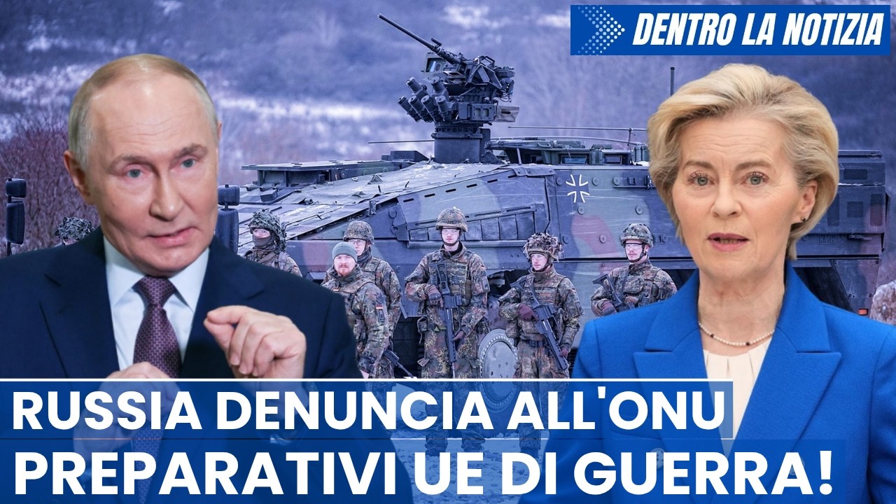 Capo Agenzia Europea per la difesa: servizio militare obbligatorio! Blocco navale e scontro USA-Cina