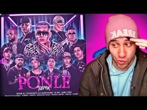 ARGENTINO REACCIONA a Ponle Rmx - Balbi El Chamako, Marcianeke, Bai, CrisMj, Pailita, Juliano, Harry