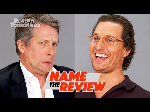 The Gentlemen’s Matthew McConaughey & Hugh Grant Play “Name the Review