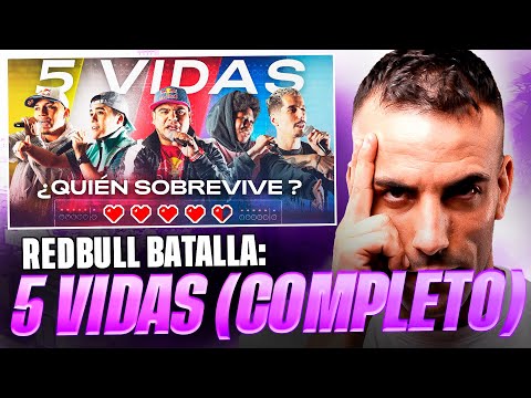 *¿EL MEJOR EVENTO DE LA HISTORIA DEL FREESTYLE?* 🐔🏆 REDBULL 5 VIDAS ❤️ Reacción