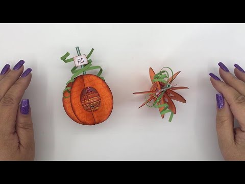 Lollipop Pumpkin - A Lavinia Stamps Tutorial