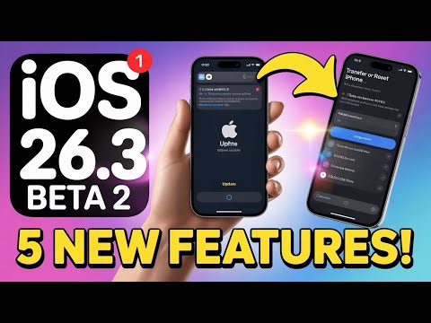 iOS 26.3 Beta 2 Released 🔥 | 5 New Features, Performance, Battery Life