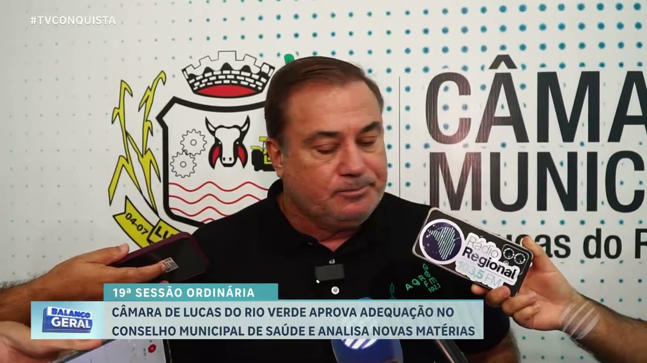 Câmara aprova adequação do Conselho Municipal de Saúde em Lucas do Rio Verde