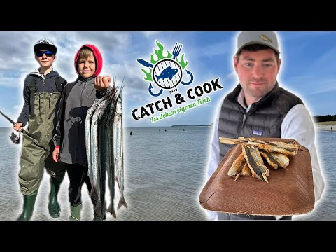Erfolgreiches Hornhechtangeln inkl. Catch & Cook beim DAFV-Jugendtreff auf Rügen