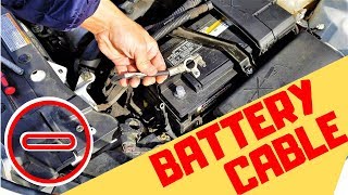 Chevy Cruze Negative Battery Cable Replacement Walk Through | Stabilitrack Error | Radio On Off