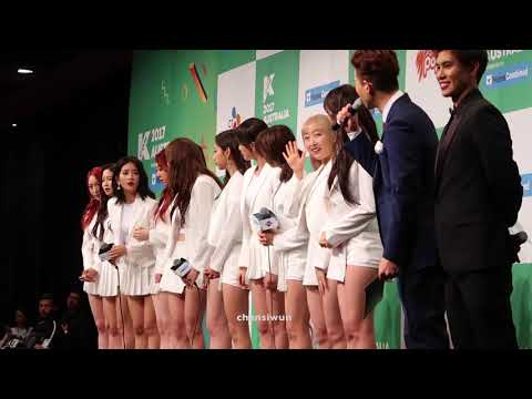 170923 KCON AUSTRALIA - COSMIC GIRLS RED CARPET