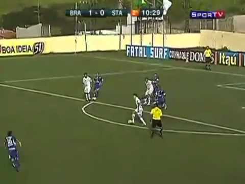 Bragantino 2 x 1 Santo André - Gols - Campeonato Paulista 22/01/2011