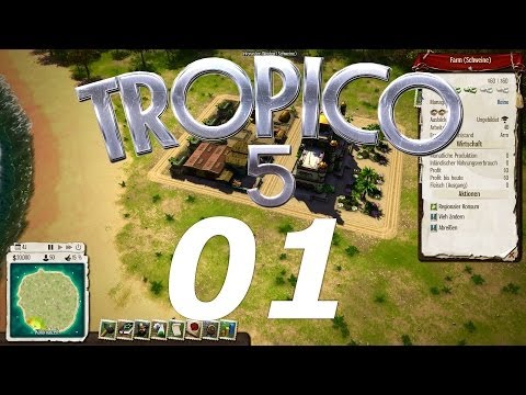 Tropico 5 - Sandkasten - #01 - Eine eigene Welt! [German/FullHD] - Let's Play Tropico 5!