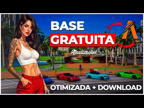 BASE GRATUITA PARA GTA RP FIVEM TEMA PRÓPRIO | ATUALIZAÇÃO 