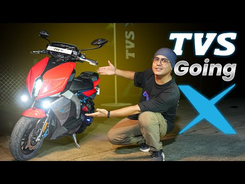 TVS X Electric Scooter Detailed Ride Review - Why Does It Exist?