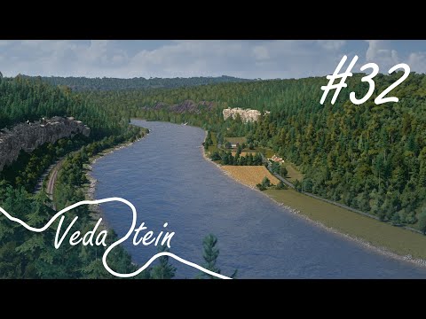 Vedastein #32 - Riverside Cliffs | Cities Skylines Detailing