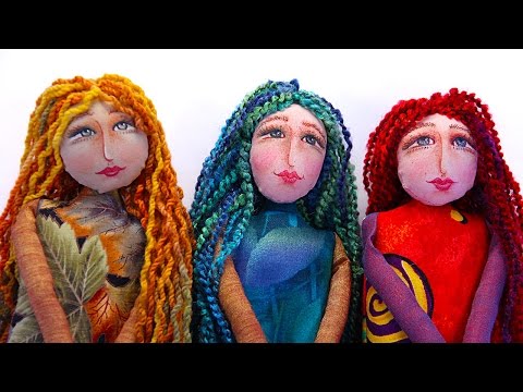 PREVIEW: How to Create a Cloth Doll - with Barb Owen - HTGC Member Class s02e06