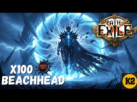 [POE 3.26] I had run 100 Beachhead maps, 30c net profit per map