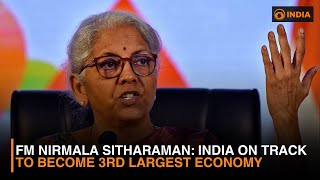 Download lagu FM Nirmala Sitharaman: India on Track to Become 3rd Largest Economy mp3