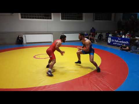 25.09.21 SV Fahrenbach vs RWG - 75kg Freistil: Ion Soilita vs Ali Can Cakici