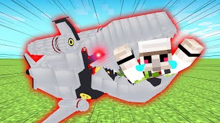 【マイクラ】最強のボス『メカシャーク』を討伐せよ!
