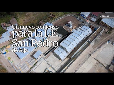 #Áncash | ¡La I.E. San Pedro de Aija está renovada y lista para un futuro brillante! 🎉✨