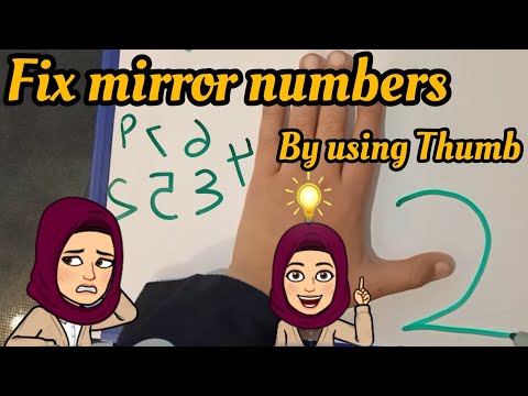 How to fix mirror number problem in Kids with thumb|| Number Reversal ||TinyEdTech