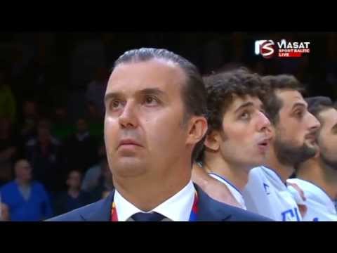 Eurobasket 2015 1/4 Finale  Lithuania VS  Italy
