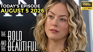 The Bold and the Beautiful 08/05/2026 Full Episode | B&B Today's Full Episode August 5, 2026