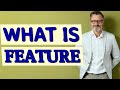 Feature | Meaning of feature