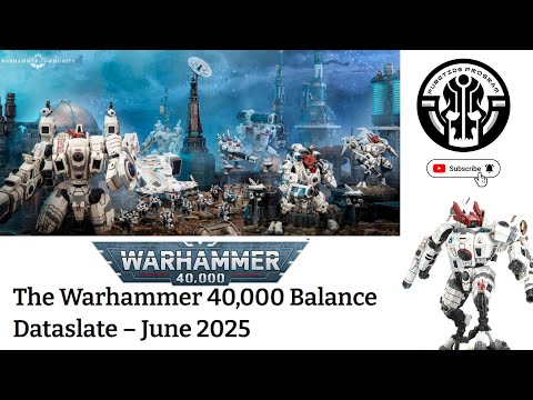 WARHAMMER 40 000 NEW BALANCED DATASLATE -  BIG TAU CHANGES