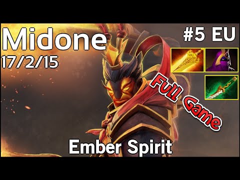 Midone Ember Spirit - Dota 2 Full Game