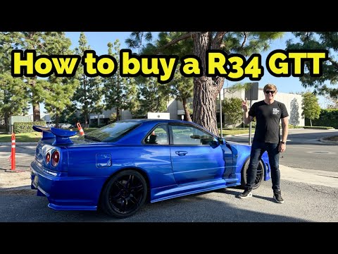 How to buy a R34 GTT