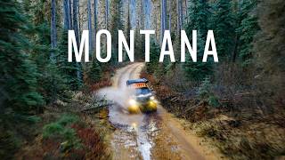 Fall Truck Camping in the Montana Backcountry