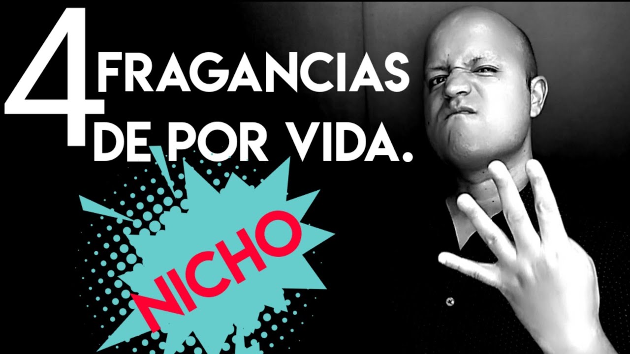 4 Fragancias de POR VIDA edición NICHO. 1 por cada estación del año.