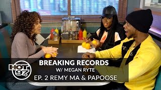 Remy Ma and Papoose on Ep. 2 of Breaking Records w/ Megan Ryte