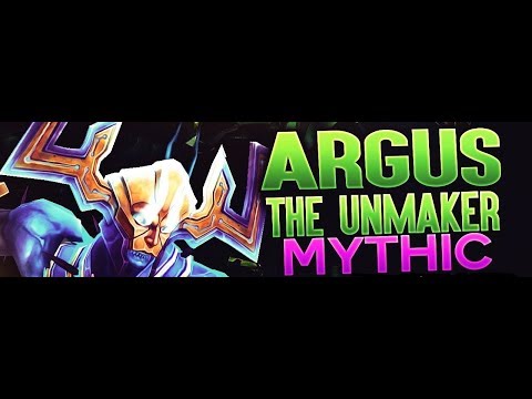 Saníty VS Argus the Unmaker - REALM FIRST! Mythic Antorus the Burning Throne | Fire Mage POV