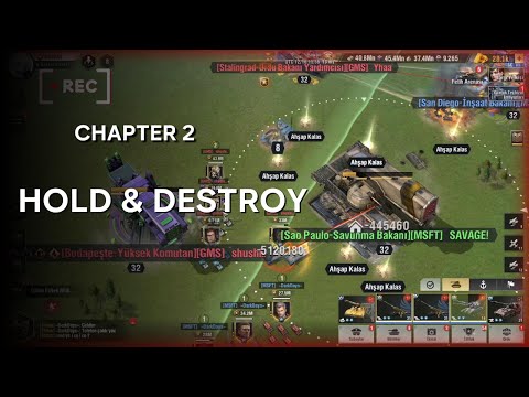 Endurance War: Base Defense & Base Destruction | Warpath Gameplay