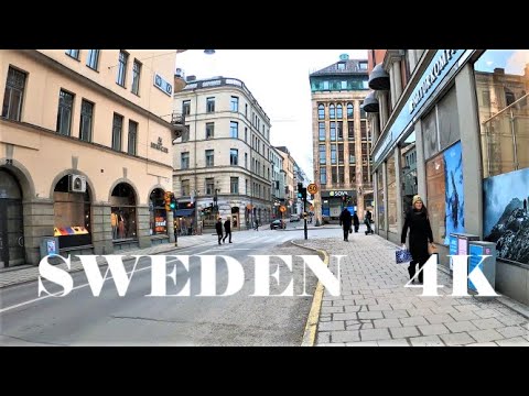 STOCKHOLM WALK 4K : Norrlandsgatan