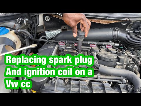 replacing Volkswagen cc plugs and ignition coil