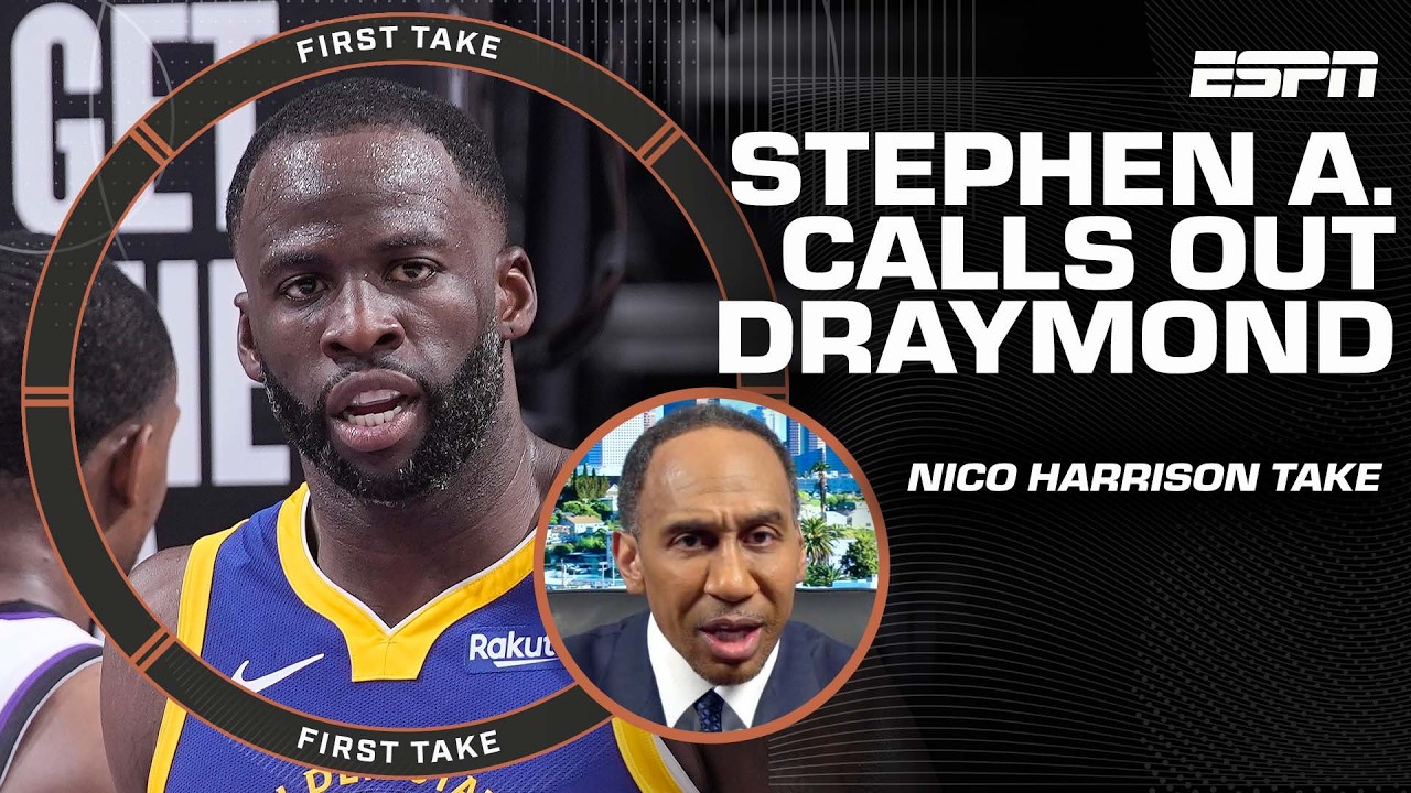 ‘Draymond is being UNFAIR!’ 🗣️ Stephen A. on Green’s comments on Nico Harrison | First Take